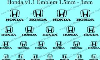 Honda v1.1 Emblem