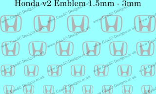 Honda v2 Emblem