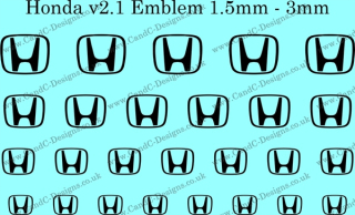 Honda v2.2 Emblem