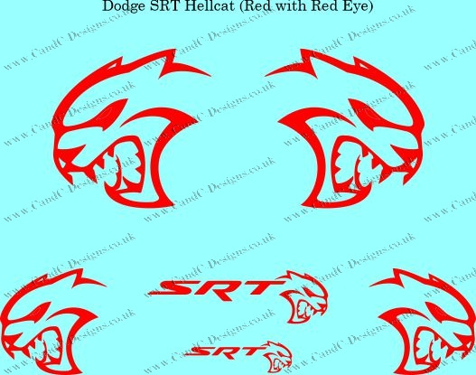 Dodge-SRT-Hellcat-Red-with-Red-Eye