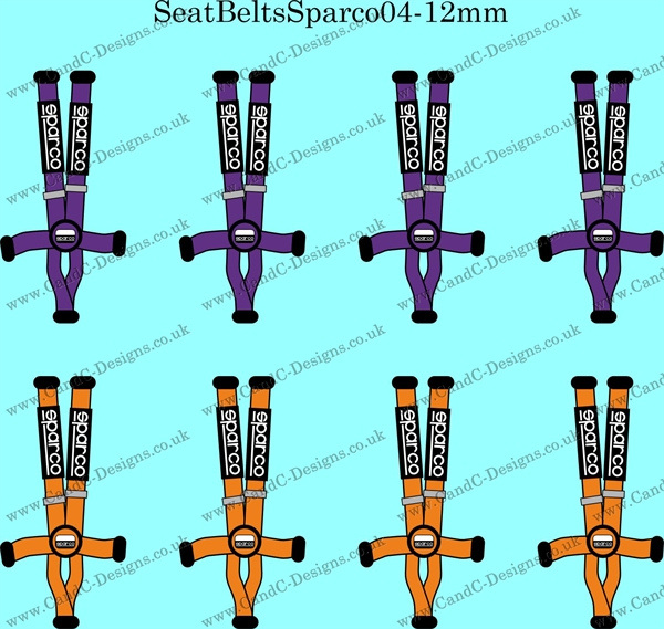 SeatBeltsSparco04-12mm