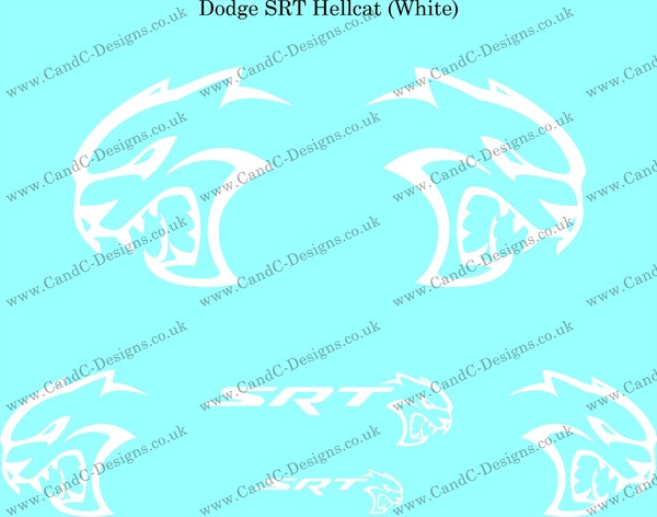 Dodge-SRT-Hellcat-White
