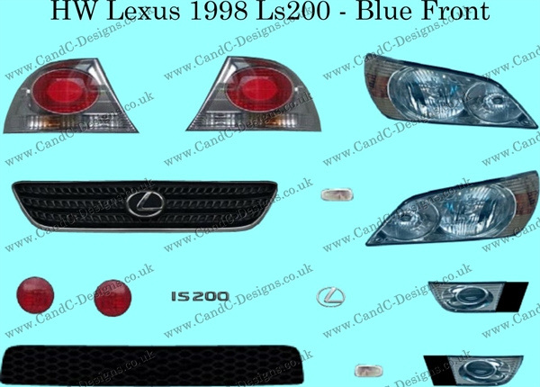 HW-Lexus-1998-LS200-Blue-Front-Lights
