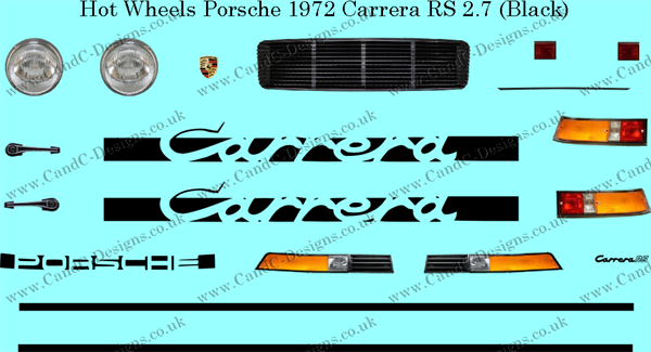 HW-Porsche-911-Carrera-RS-2.7 1972 Black