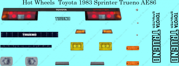 HW-Toyota Sprinter-Trueno.AE86-1983