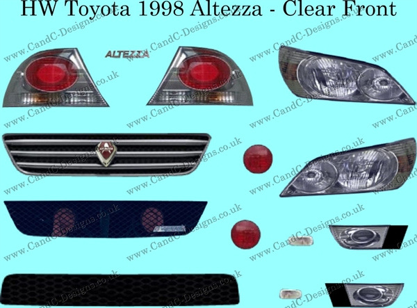 HW-Toyota-1998-Altezza-Clear-Front-Lights
