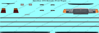 MB 1976 Mercedes W123 Wagon 1976