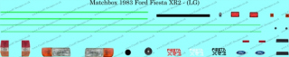 MB Ford Fiesta XR2 1983 LG