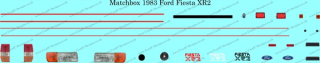 MB Ford Fiesta 1983 XR2