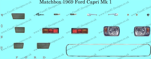 MB Ford Capri mk1 1969