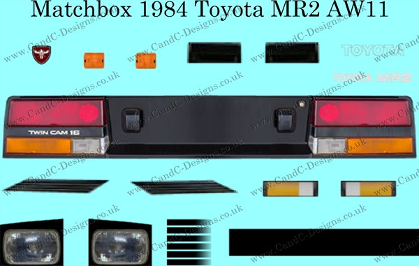 MB Toyota MR2 AW11 1984