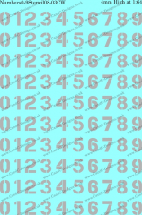 Numbers0-9Stencil08-03CW