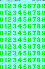 Numbers0-9Stencil08-06CW
