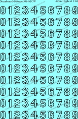 Numbers0-9Stencil08-51CW
