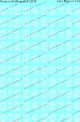 Numbers0-9Stencil08-52CW