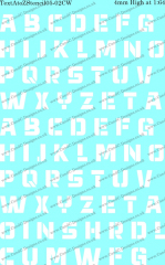 TextAtoZStencil05-02CW